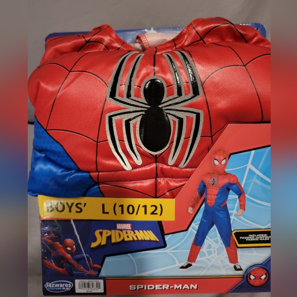 Marvel Spider-Man Kids' Costume - Red and Blue. New In Pkgs.